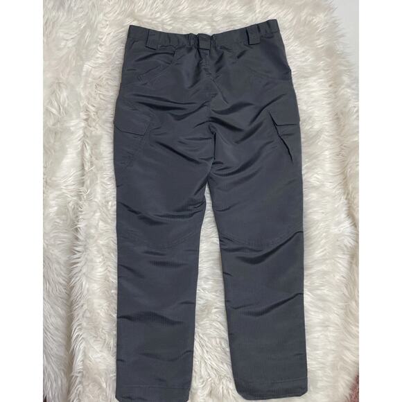 35 X 29 Men’s Cargo Work Camping Hiking Tactical Ripstop Utility Pants Gray - Picture 7 of 16